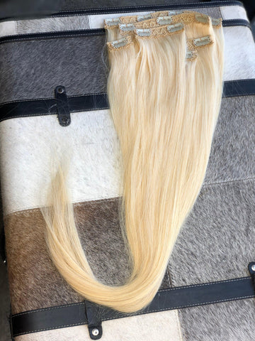 PLATINUM INDIAN BODY WAVE CLIP-INS* - Tiana’s Virgin Hair Bar