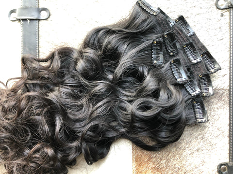 INDIAN CURLY  *CLIP-INS* - Tiana’s Virgin Hair Bar