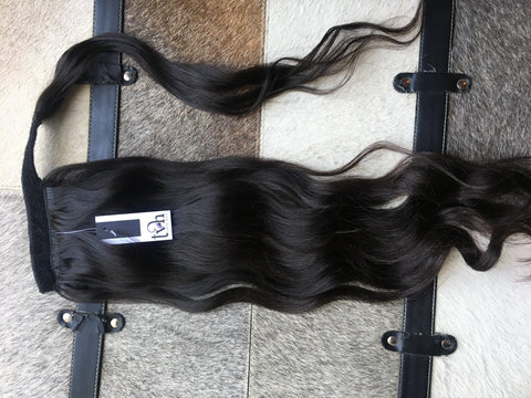 TVH UNIT TAIL (WAVY WRAP AROUND PONY TAIL) - Tiana’s Virgin Hair Bar