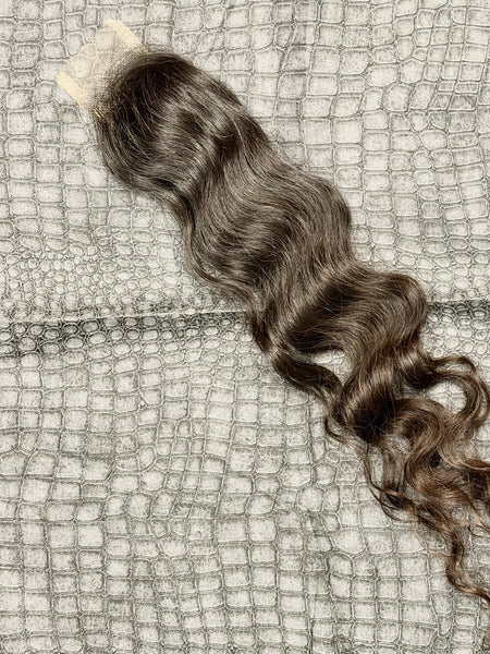 2x6" Loose Curly Lace Closure