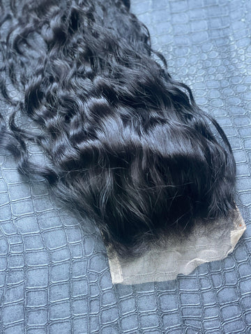 Indian Deep Curly Lace Closure - Tiana’s Virgin Hair Bar