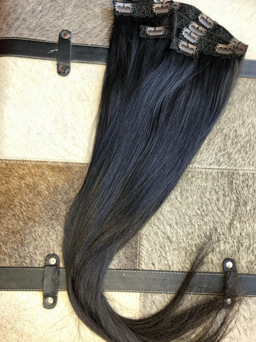 Half up.. half down sewn in – Tiana's Virgin Hair Bar