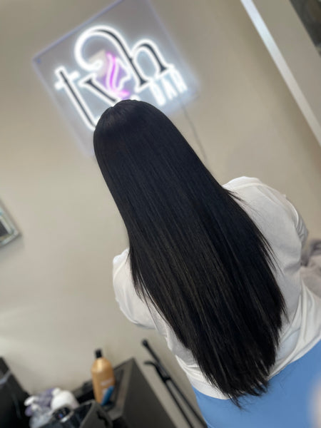 Press and curl/ Flatiron - Tiana’s Virgin Hair Bar